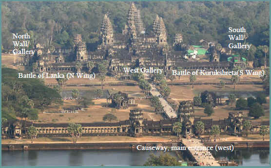 Angkor Wat Aerial View